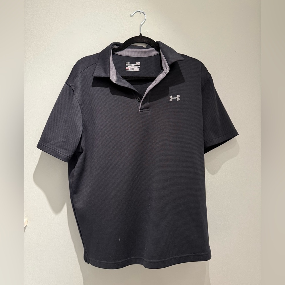 Black Under Armour Polo